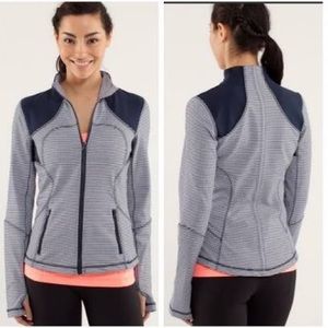 lululemon athletica Navy and White Jacket